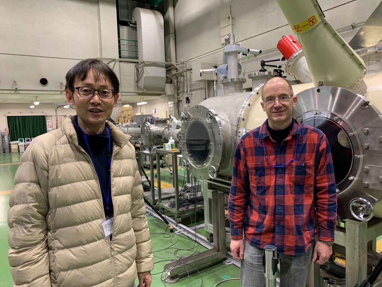 with prof. Michikami